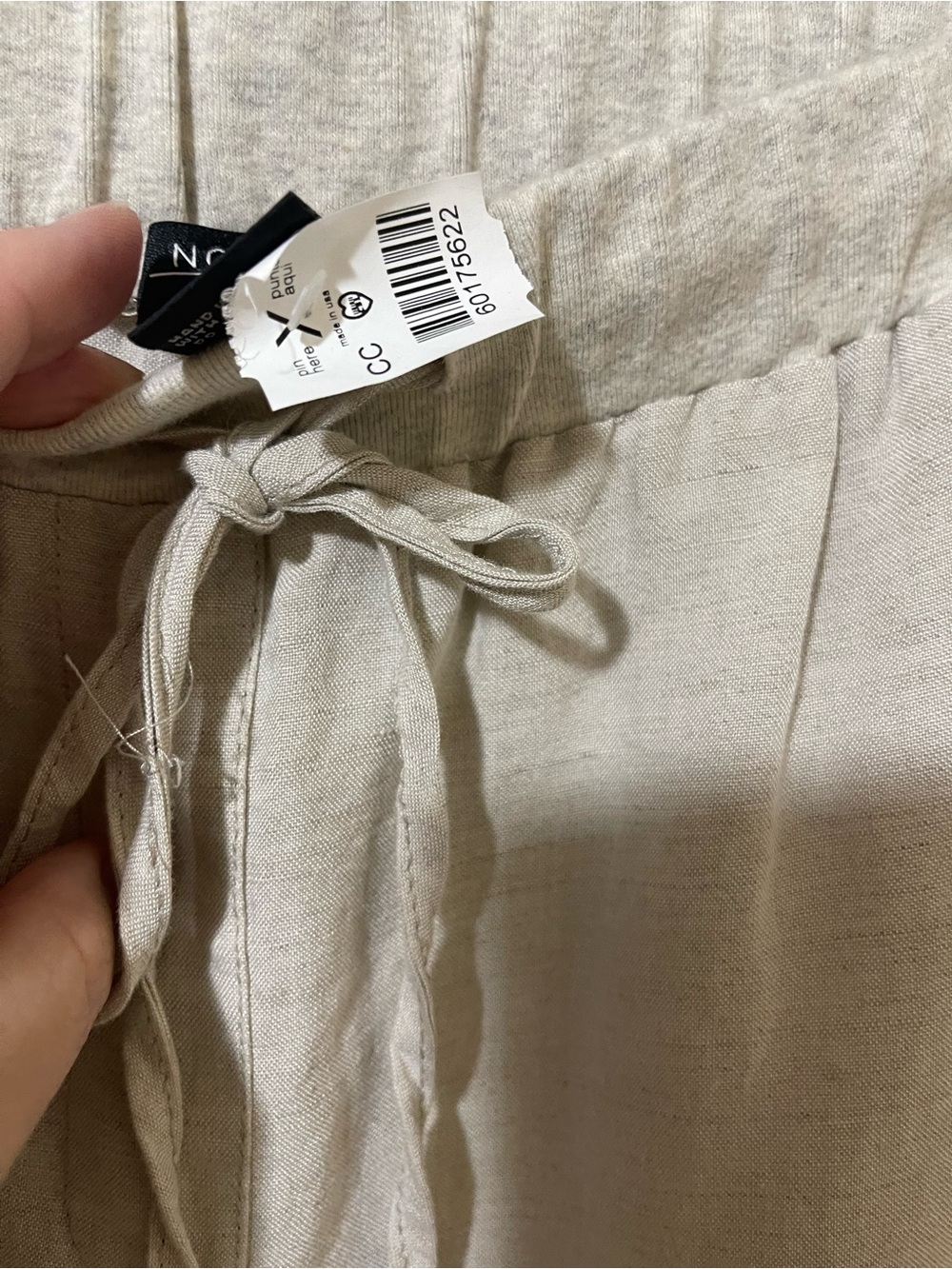 Women’s Notation Linen Pants in US Petite Medium BNWT - Picture 3 of 4